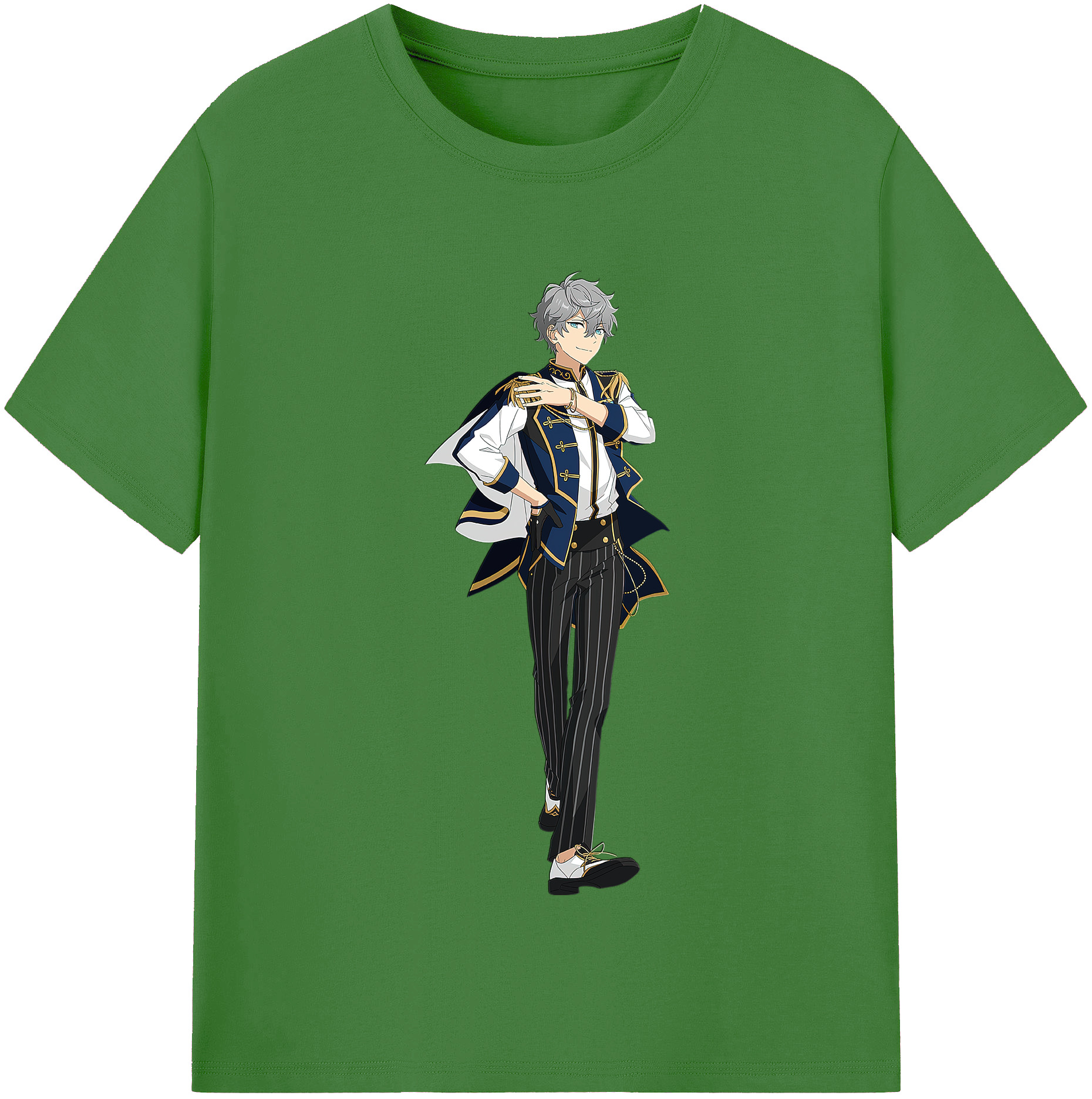 （画像用） あんさんぶるスターズ! Ensemble Stars レディースカジュアルプリントTシャツ（綿100％）